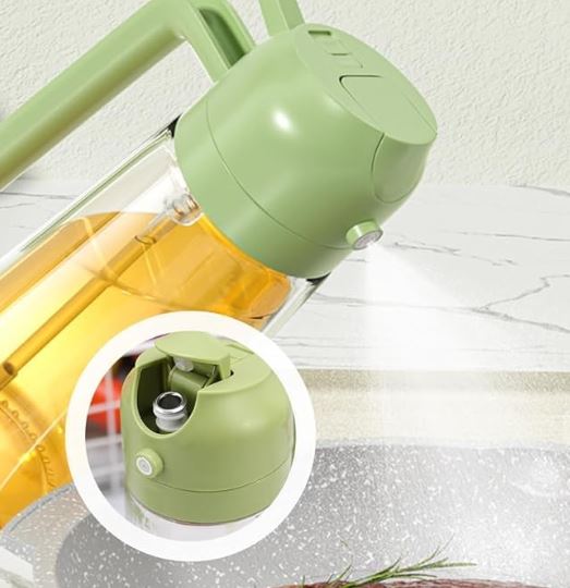 Oil Spray Bottle 2 In 1 Oil Dispenser